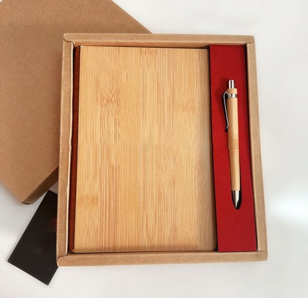 combo sổ bút - quà tặng eco cá nhân hoá - ecofriendlygift.vn