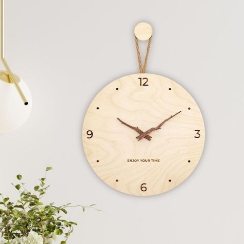 đồng hồ gỗ - ecofriendlygift.vn