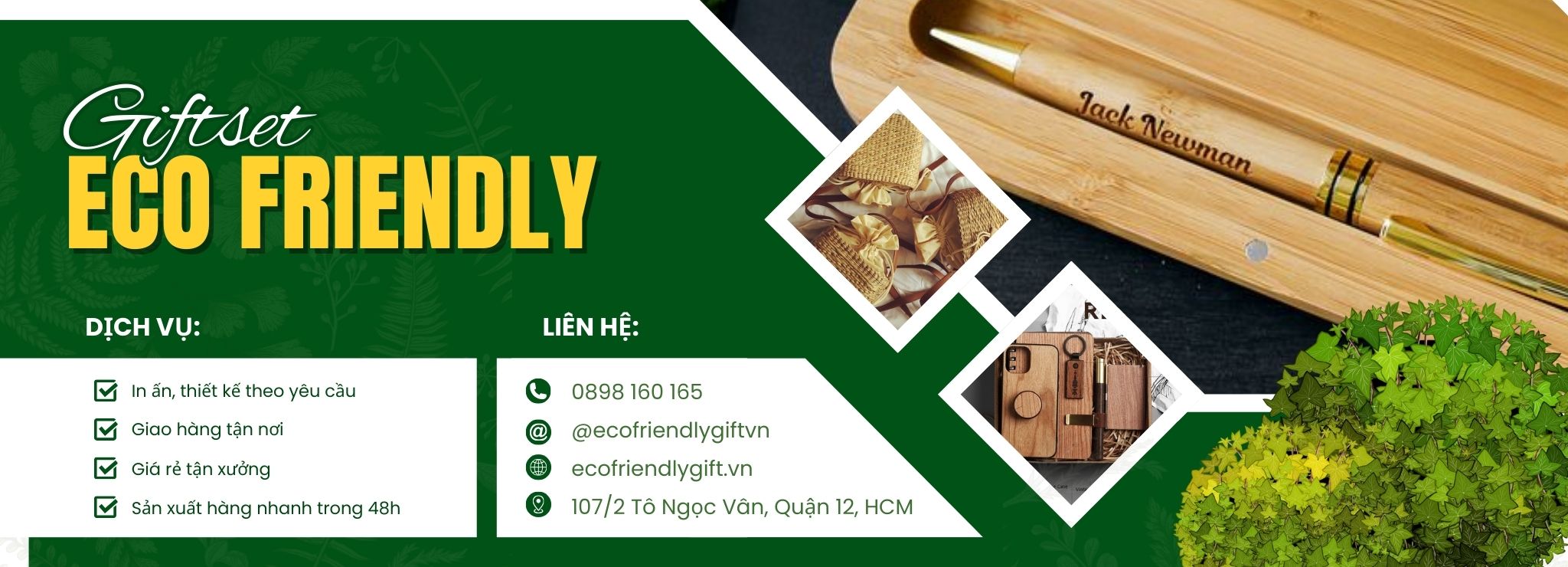 xưởng sản xuất quà tặng Eco - ecofriendlygift.vn