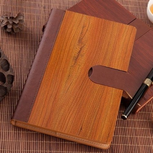 sổ tay bìa gỗ